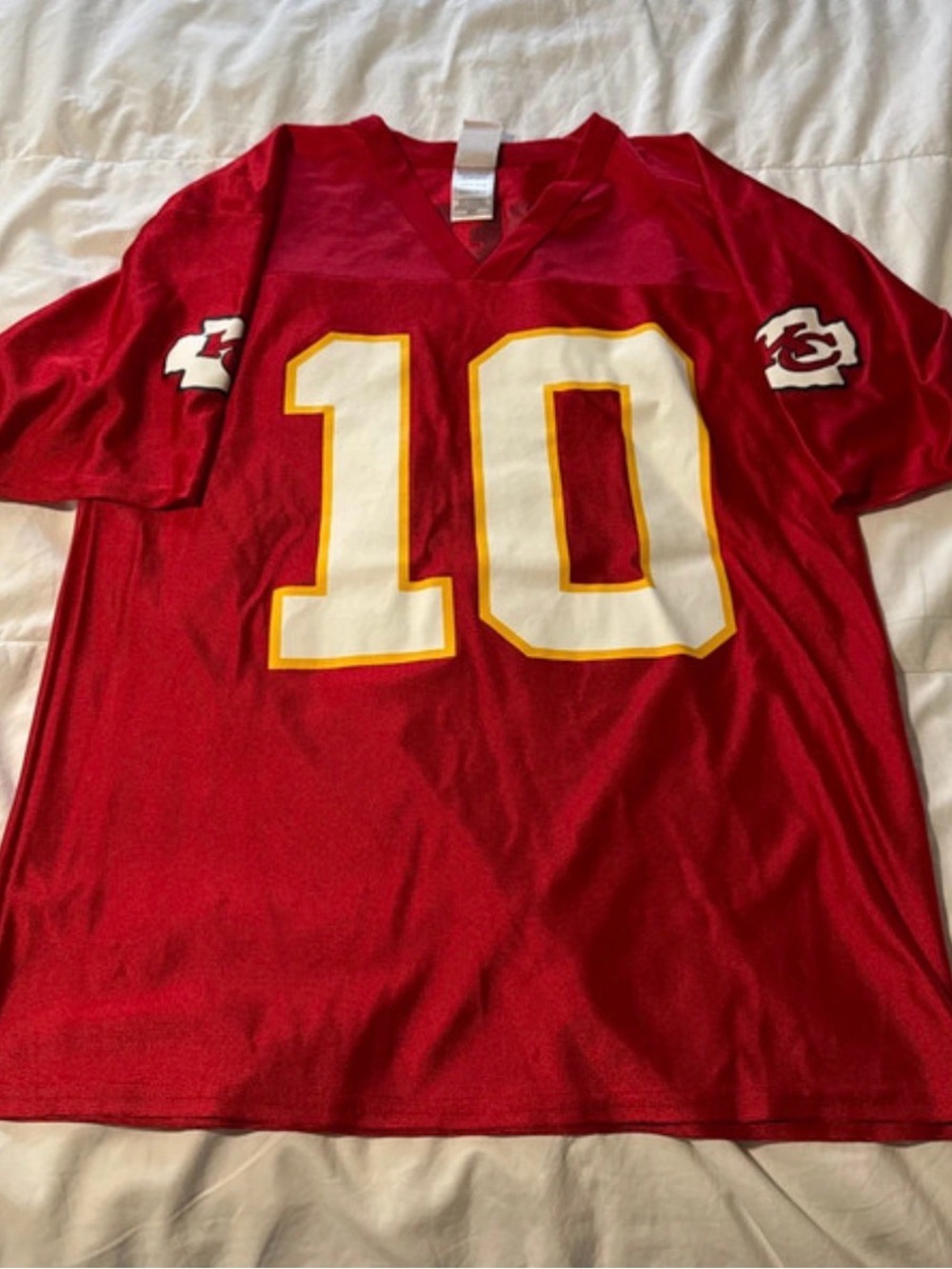 KC Chiefs Jersey—#10 Green